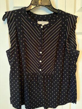 The Loft sleeveless blouse